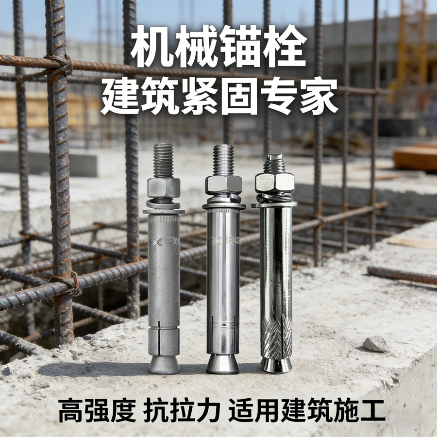 多孔砖墙体安装锚栓，上海辉鱼普通膨胀款能用吗？